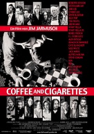 Coffee and Cigarettes - German Movie Poster (xs thumbnail)