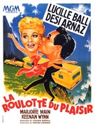 The Long, Long Trailer - French Movie Poster (xs thumbnail)