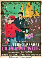 La femme nue - French Movie Poster (xs thumbnail)