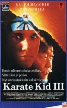 The Karate Kid, Part III - Finnish VHS movie cover (xs thumbnail)