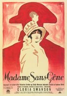 Madame Sans-G&ecirc;ne - Danish Movie Poster (xs thumbnail)