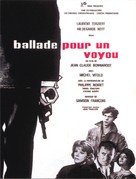 Ballade pour un voyou - French Movie Poster (xs thumbnail)