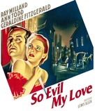 So Evil My Love - Blu-Ray movie cover (xs thumbnail)