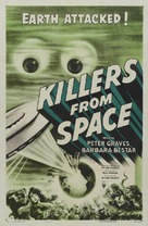 Killers from Space - Theatrical movie poster (xs thumbnail)