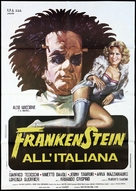 Frankenstein all&#039;italiana - Italian Movie Poster (xs thumbnail)