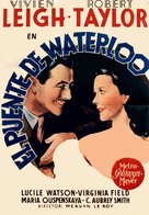 Waterloo Bridge - Spanish Movie Poster (xs thumbnail)