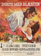 Gone with the Wind - Danish Movie Poster (xs thumbnail)