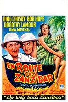 Road to Zanzibar - Belgian Movie Poster (xs thumbnail)