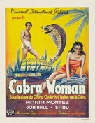 Cobra Woman - Belgian Movie Poster (xs thumbnail)