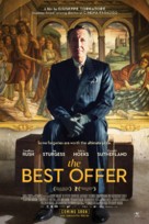 La migliore offerta - Belgian Movie Poster (xs thumbnail)