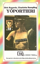 Il portiere di notte - Finnish VHS movie cover (xs thumbnail)