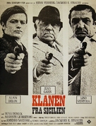 Le clan des Siciliens - Danish Movie Poster (xs thumbnail)