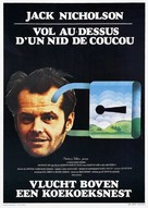 One Flew Over the Cuckoo&#039;s Nest - Belgian Movie Poster (xs thumbnail)