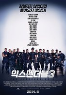 The Expendables 3 - South Korean Movie Poster (xs thumbnail)