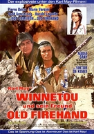 Winnetou und sein Freund Old Firehand - German Movie Poster (xs thumbnail)