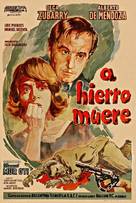 A hierro muere - Argentinian Movie Poster (xs thumbnail)