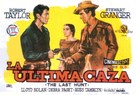 The Last Hunt - Spanish Movie Poster (xs thumbnail)