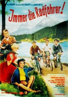 Immer die Radfahrer - German Movie Poster (xs thumbnail)
