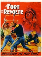 Revolt at Fort Laramie - Belgian Movie Poster (xs thumbnail)