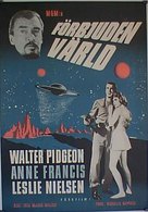 Forbidden Planet - Swedish Movie Poster (xs thumbnail)