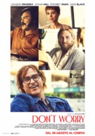 Don&#039;t Worry, He Won&#039;t Get Far on Foot - Italian Movie Poster (xs thumbnail)