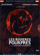 Les rivi&egrave;res pourpres - French DVD movie cover (xs thumbnail)