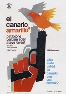 The Yellow Canary - Spanish Movie Poster (xs thumbnail)