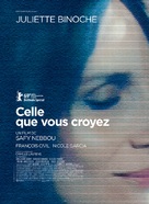 Celle que vous croyez - French Movie Poster (xs thumbnail)
