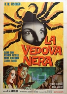 Das Geheimnis der schwarzen Witwe - Italian Movie Poster (xs thumbnail)