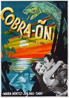 Cobra Woman - Swedish Movie Poster (xs thumbnail)
