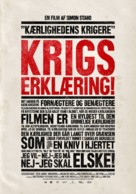 K&auml;rlekens krigare - Danish Movie Poster (xs thumbnail)
