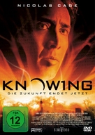 Knowing - German Movie Cover (xs thumbnail)
