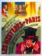 Les myst&egrave;res de Paris - French Movie Poster (xs thumbnail)