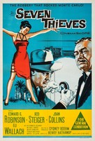 Seven Thieves - Australian Movie Poster (xs thumbnail)