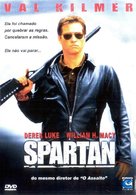 Spartan - Brazilian DVD movie cover (xs thumbnail)