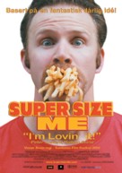 Super Size Me - Norwegian Movie Poster (xs thumbnail)