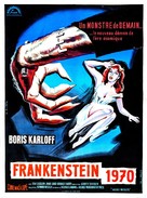 Frankenstein - 1970 - French Movie Poster (xs thumbnail)