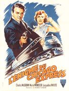 The Narrow Margin - French Movie Poster (xs thumbnail)