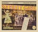 Street Girl - Movie Poster (xs thumbnail)