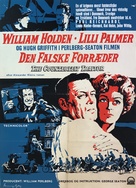 The Counterfeit Traitor - Danish Movie Poster (xs thumbnail)