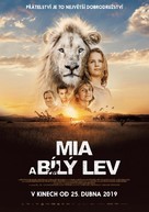 Mia et le lion blanc - Czech Movie Poster (xs thumbnail)