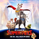 DC League of Super-Pets - German Movie Poster (xs thumbnail)