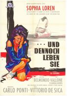La ciociara - German Movie Poster (xs thumbnail)