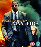 Man on Fire - British Blu-Ray movie cover (xs thumbnail)
