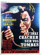 J&#039;irai cracher sur vos tombes - Belgian Movie Poster (xs thumbnail)