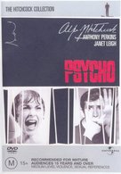 Psycho - Australian DVD movie cover (xs thumbnail)