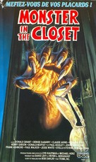 Monster in the Closet - French VHS movie cover (xs thumbnail)