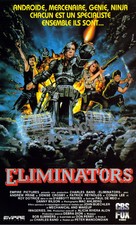Eliminators - French VHS movie cover (xs thumbnail)