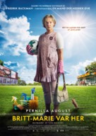 Britt-Marie var h&auml;r - Danish Movie Poster (xs thumbnail)