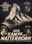 Der Kampf ums Matterhorn - German poster (xs thumbnail)